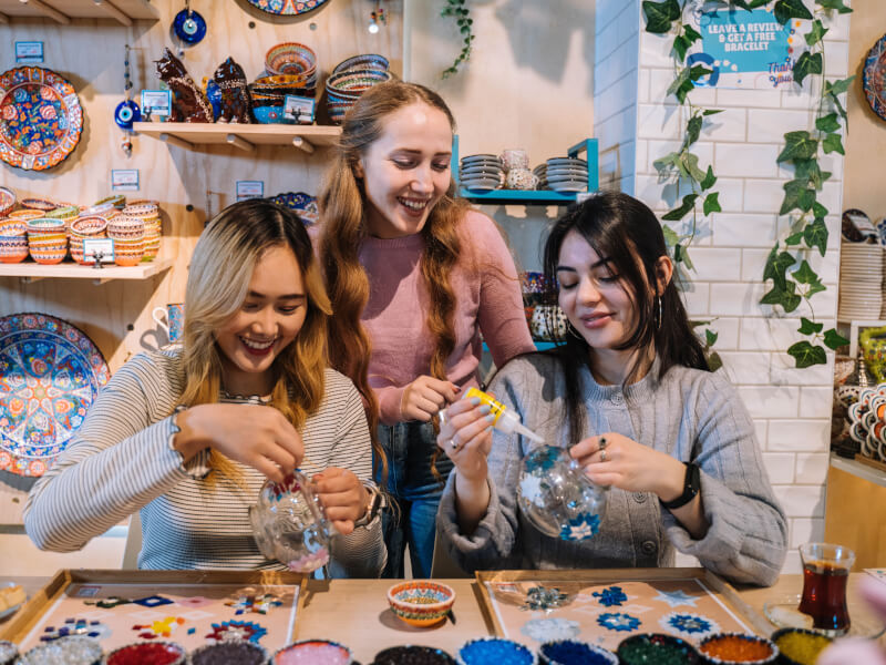 turkish mosaic lamp making class in melbourne